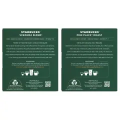 Starbucks Vertuo Line Medium Roast Dual Pack Coffee - 7.04oz/16ct