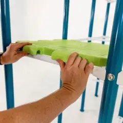 Skywalker Trampolines ActivPlay Base Camp Playground and Hanging Bridge