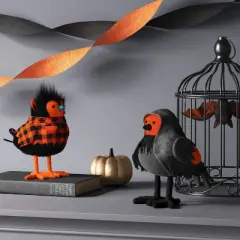 Featherly Friends&trade; Lewis & Friends&trade; 'Lewis' Halloween Bird Figurine - Hyde and EEK! Boutique&trade;