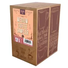 Two Rivers Coffee Medium Roast Coffee Pods,2.0 Keurig, Variety Sampler, 40 Count