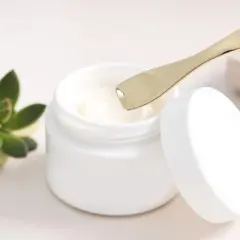 Unique Bargains Hangable Flat Mouth Mini Makeup Cosmetic Spoon 2 Pcs