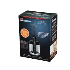 Puresonic Sonic Toothbrush with UV Sanitizing Function with Bonus 12 Brush Heads