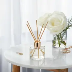 4oz Boxed Reed Diffuser - Blushing Amber - Threshold&trade;