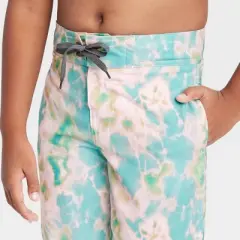 Boys' Tie-Dye Board Shorts - art class&trade; Light Blue