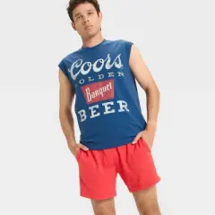Men's Coors Graphic Muscle Tank Shirt - Original Use&trade; Blue