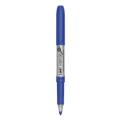 Bic Marking Fine Tip Permanent Marker Deep Sea Blue Dozen GPM11BE