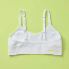 Girls' Favorite Double-Layered, High-Quality Seamless Bra with Adjustable Straps by Yellowberry