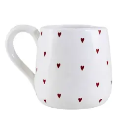 Craftoutlet.Com 4.25 In Happy Valentine's Day Latte Mug , Love Gift Coffee Cup (1PC)