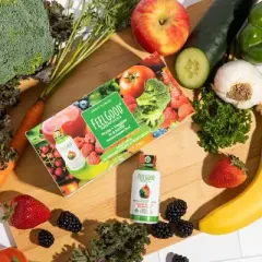 FeelGood Superfoods Immune Support Energy Drink - Fruit Punch - 10pk/19.3 fl oz