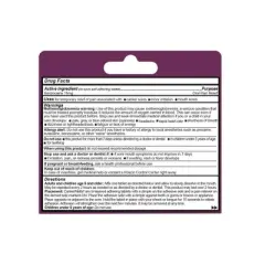 OraCoat Stick-On Melts Mouth Sore Treatment Canker Melts - 15mg Benzocaine - 20ct