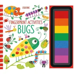 Fingerprint Activities Bugs - by  Fiona Watt (Spiral Bound)