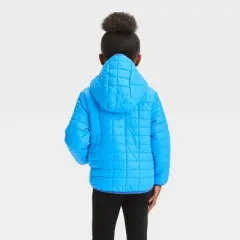 Toddler Solid Puffer Jacket - Cat & Jack&trade; Blue