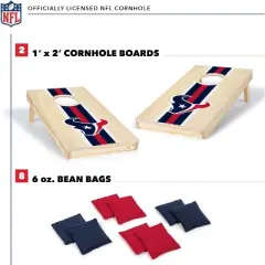 NFL Houston Texans 1'x2' Wood Cornhole Set
