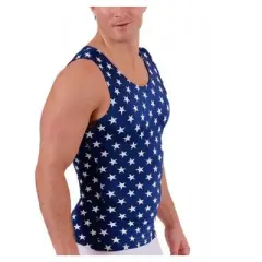 Insta Slim USA Stars Activewear Muscle Tank 4MAT001