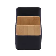 Thinkspace 3 Compartment Storage Black