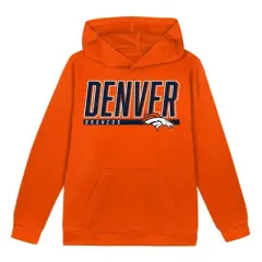 NFL Denver Broncos Boys' Performance Hooded Sweatshirt