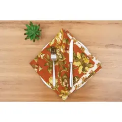 C&F Home Estelle Reversible Floral Damask Napkin