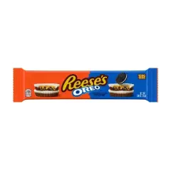 Reese's with OREO Milk Chocolate and White Cr&egrave;me Peanut Butter Cups King Size Candy - 2.8 oz