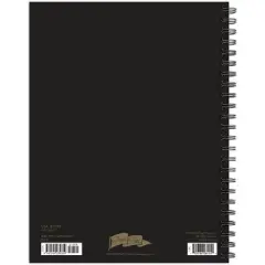 Willow Creek Press 2024 Weekly Planner 8.5"x6.5" Softcover Black