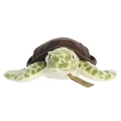 Aurora Large Eco Hugs Sea Turtle Eco Nation Eco-Friendly Stuffed Animal Green 12.5"