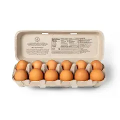 Organic Cage-Free Grade A Large Brown Eggs - Good & Gather&trade;