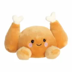 Aurora Mini Wishbone Turkey Palm Pals Savory Stuffed Animal Brown 4.5"