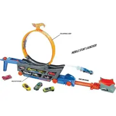 Hot Wheels Stunt And go Transforming Track GCK38