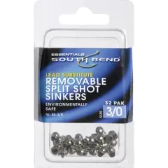 SouthBend  Size BB Lead-Free Split Shot Sinker (48-Pack) NLSSBB