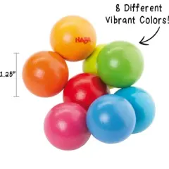 HABA Magica Wooden Baby Clutching Toy & Teether (Made in Germany)