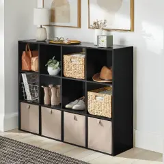 11" Cube Book Shelf Black - Brightroom&trade;
