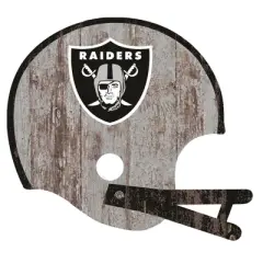 NFL Fan Creations Distressed Helmet Cutout Sign