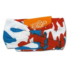 Nickelodeon 3-Pack JoJo Siwa You're A Star Glitter Graphic Tee, Tie Dye Ruffle Shorts and Fabric Headband Set for Kids