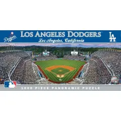 MasterPieces Sports Panoramic Puzzle - MLB Los Angeles Dodgers Center View