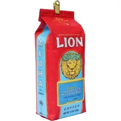 Lion Coffee Chocolate Macadamia Medium Roast Ground Coffee - 10oz
