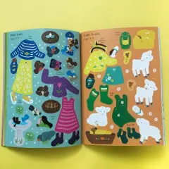 Little Sticker Dolly Dressing Easter - by  Fiona Watt (Paperback)