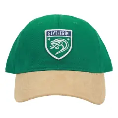 Harry Potter Slytherin Crest Men's Green Dad Hat