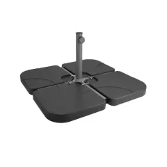 150lbs Square Patio Umbrella Base Weights Gray - CorLiving