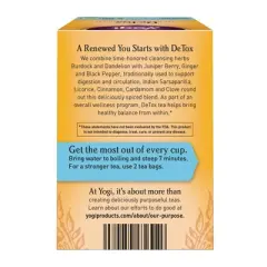 Yogi Tea - DeTox Tea - 16ct