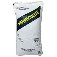 PVP Industries Medium Vermiculite Professional Grade Soil Conditioner, Horticultural Natural Mineral for Growing Plants, 4 cu. ft.