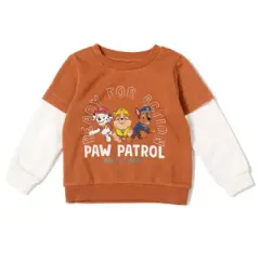Paw Patrol Rubble Marshall Chase Fleece Jogger Pants and Pullover Sweatshirt Toddler 