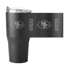 NFL San Francisco 49ers 30oz Etch Powder Coat Tumbler