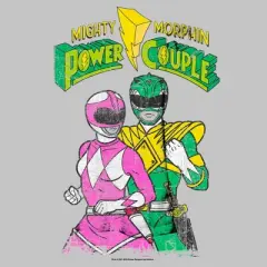 Junior's Power Rangers Mighty Morphin Power Couple T-Shirt