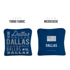 Gameday Dallas Football Synergy Pro Blue Cornhole Bags (Set of 4)