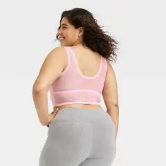 Women's Satin Corset - Colsie&trade; Pink