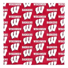 NCAA Wisconsin Badgers Rotary Bed Set