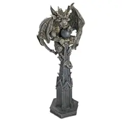 Design Toscano Raptor, Gargoyle Surveyor of the Realm Sculpture