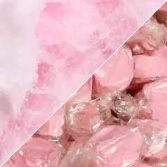 Cotton Candy Taffy Chews by It's Delish