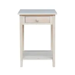 21" Nightstand Unfinished - International Concepts