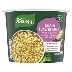 Knorr Creamy Roasted Garlic and Broccoli Pasta Cup - 2.6oz