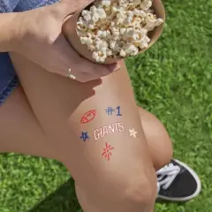 NFL New York Giants Temporary Tattoo Marker - 3pk